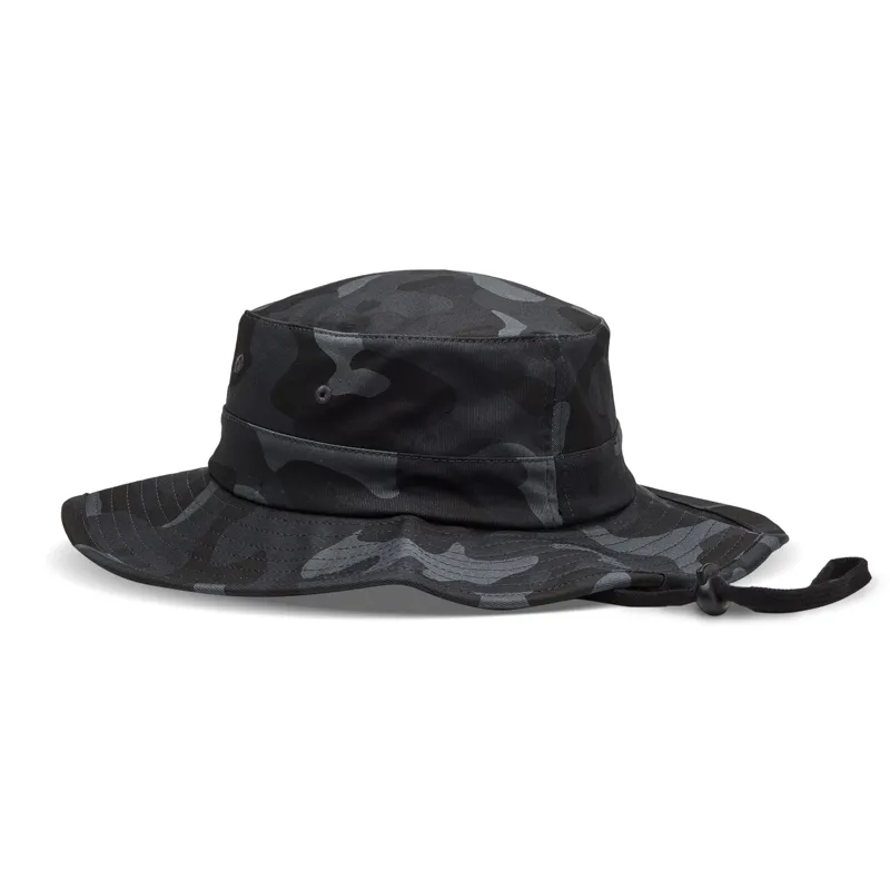 Fox Base Over Sun Hat in Black Camo-1